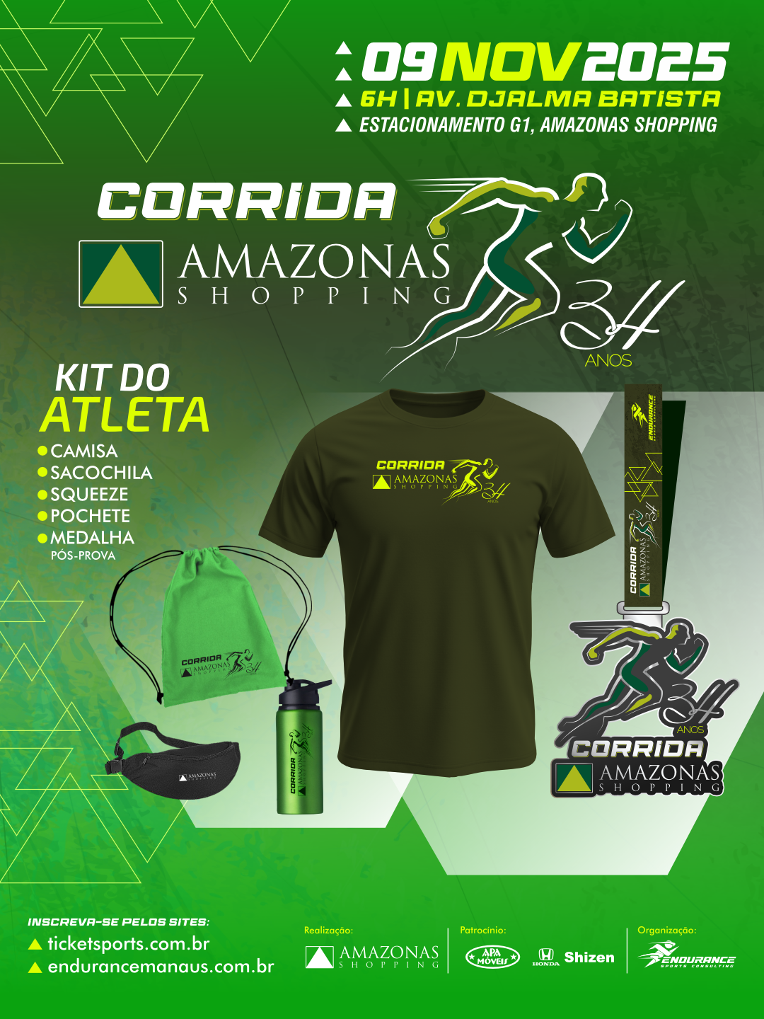 Corrida Amazonas Shopping 34 anos